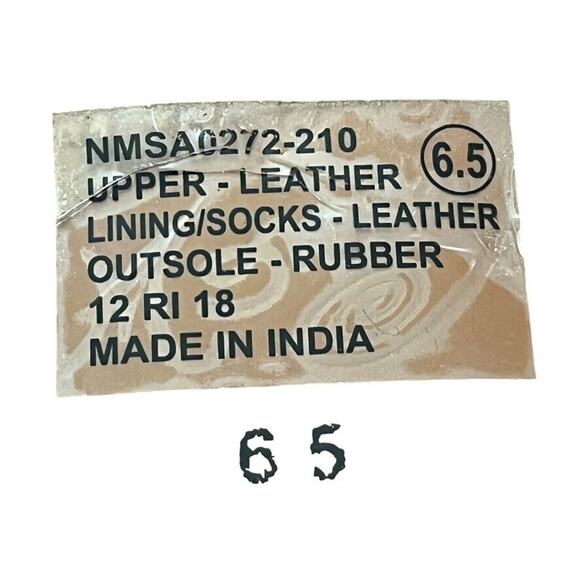 Naughty Monkey Womens Metallic Leather Toe Ring Sandals Strappy Shoes Flats 6.5 - Picture 16 of 16